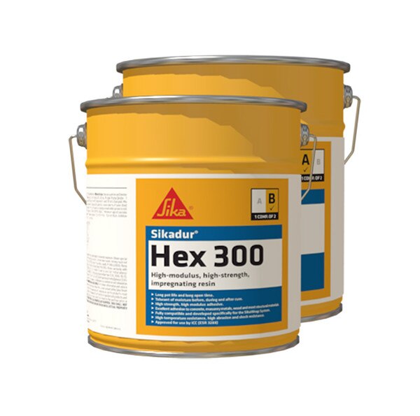 Image of Sikadur 300 Hex Epoxy Resin per Gallon in 4 Gallon Unit